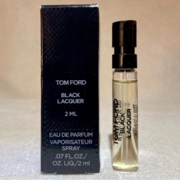 New Tom Ford Black Lacquer Eau de Parfum Sample Spray .06oz, 2ml NIB - Picture 1 of 3